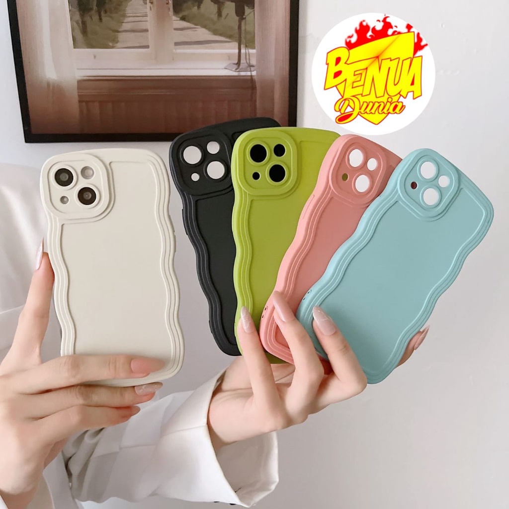 CASE INFINIX NOTE 11 NOTE 11 PRO ZERO 20 - SOFTCASE GELOMBANG WARNA PRO KAMERA - BD