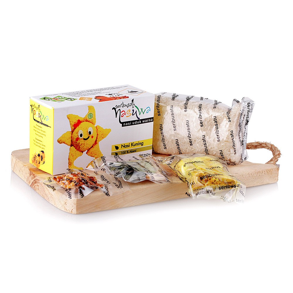 

Nasuwa Nasi Kuning 1001 Rasa Original 250 Gr