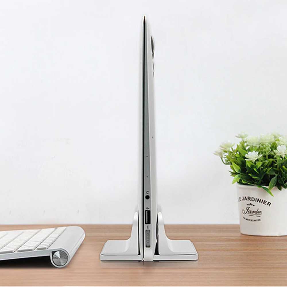 Stand Bracket Laptop Monitor Holder Dudukan Laptop Stainless Steel Multifungsi