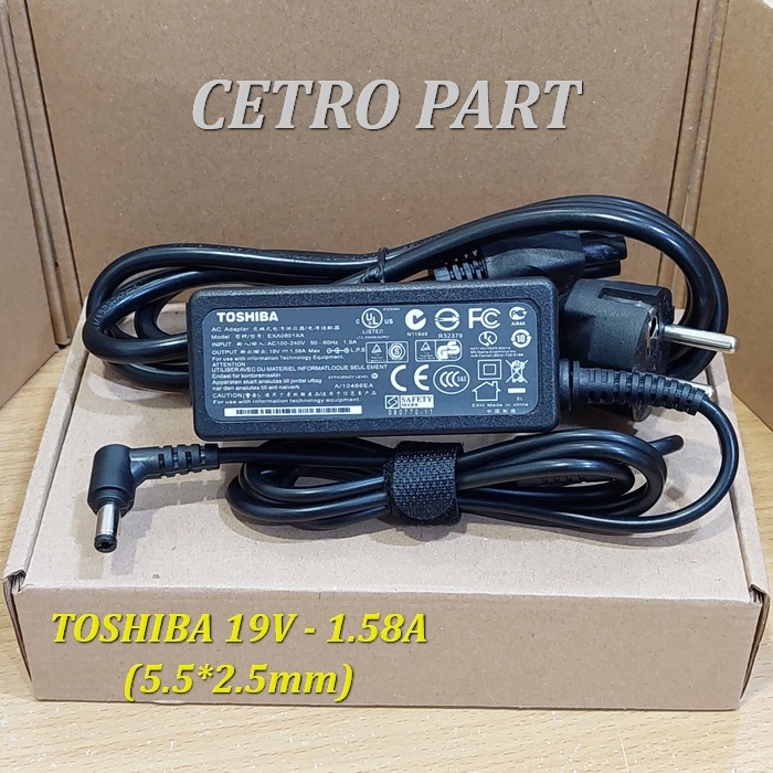 Adaptor Charger Toshiba Mini NB200 NB205 NB300 NB305 NB520 series -NEW