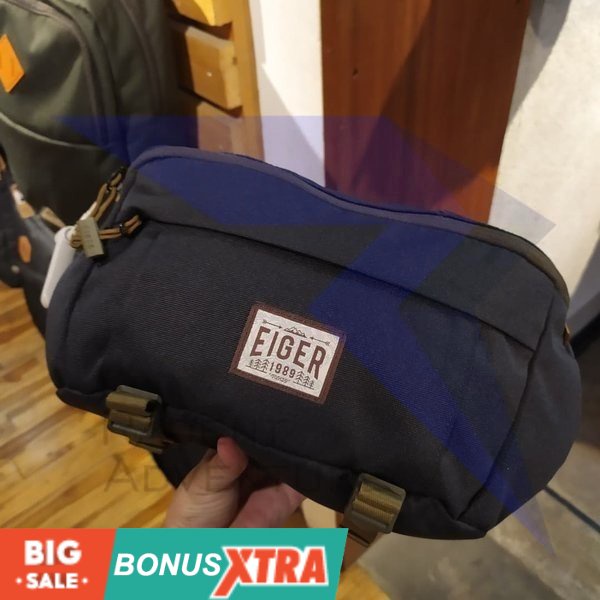 Tas Selempang EIGER1989 Route Shoulder Sling Bag 8L 91000 4911 Navy Original MURAH KEREN AWET