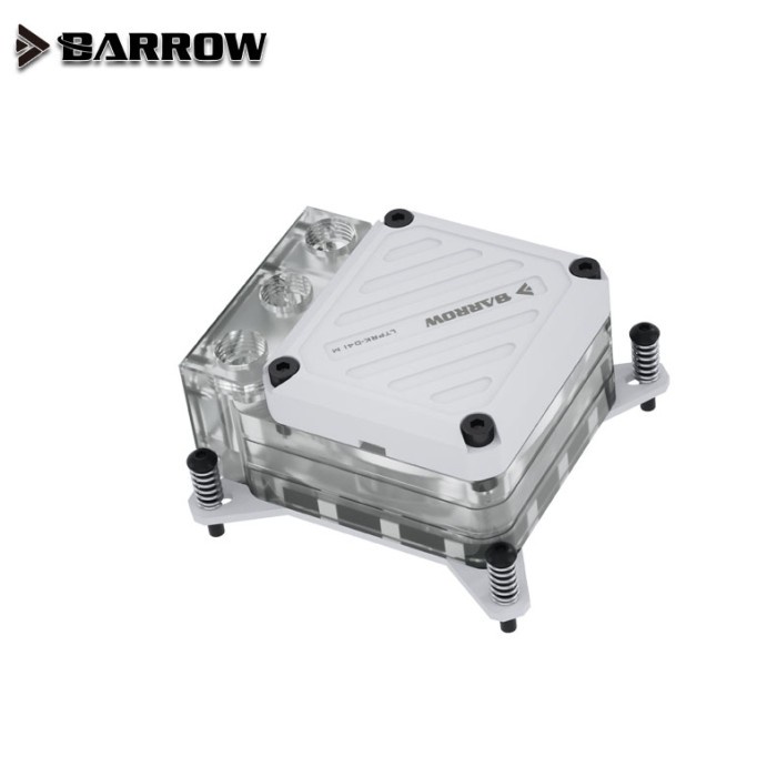 BARROW LTPRK-04I M INTEL CPU Water Block w/ 10W Pump Reservoir White