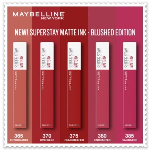 ✿ BISA COD✿ MAYBELLINE SUPERSTAY MATTE INK LIP CREAM Maybeline Lipcream 205 - 295 - 117