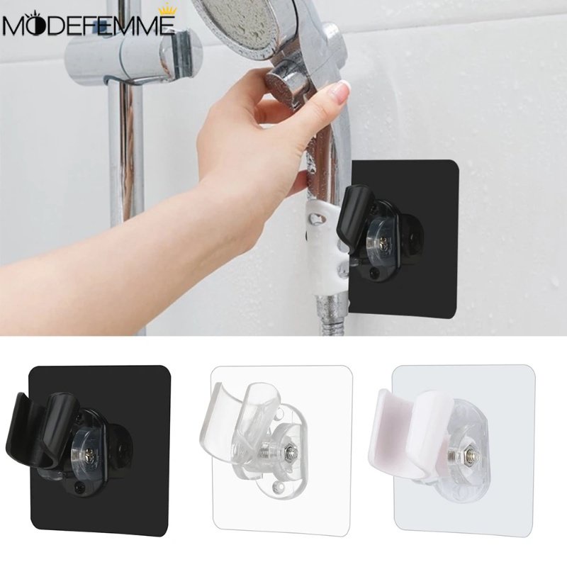 Rak Penjepit Pel Perekat Diri Alat Bantu Atur Hemat Tempat90° Adjustable Shower Clip Bracket Handuk Kalung Gantungan Hook Kamar Mandi Tahan Air Memperbaiki Holder