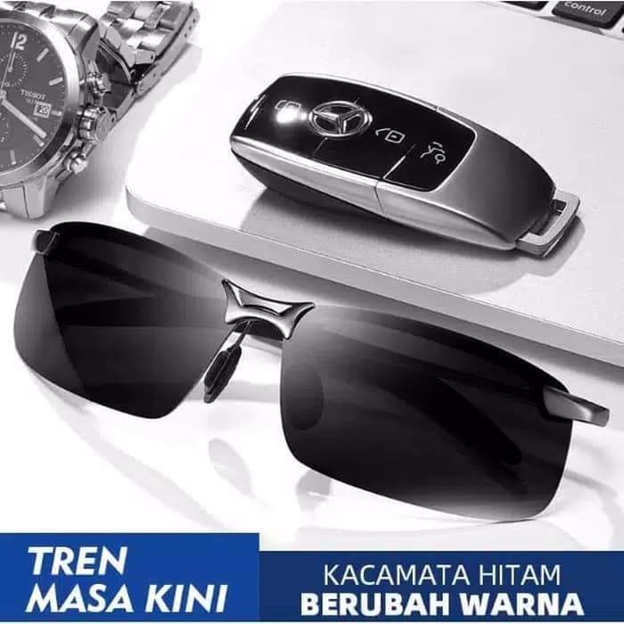 Kacamata Driving Polarized Photochromic UV400 Sports Sunglasses murah