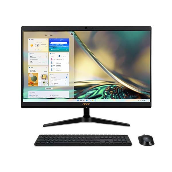 PC AIO ACER ASPIRE C22-1700 INTEL CORE GEN i5-1235U / INTEL IRIS XE / RAM 8GB 512GB SSD NODVD WIN11+OHS 21.5&quot; GARANSI RESMI