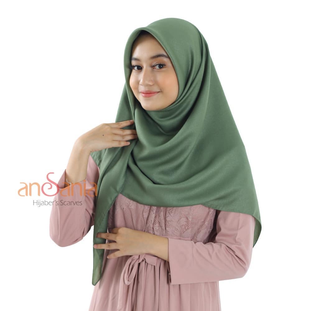 kerudung hijab / jilbab segi empat SHINAR GLAMOUR glitter glowing ansania dan azara original bahan m