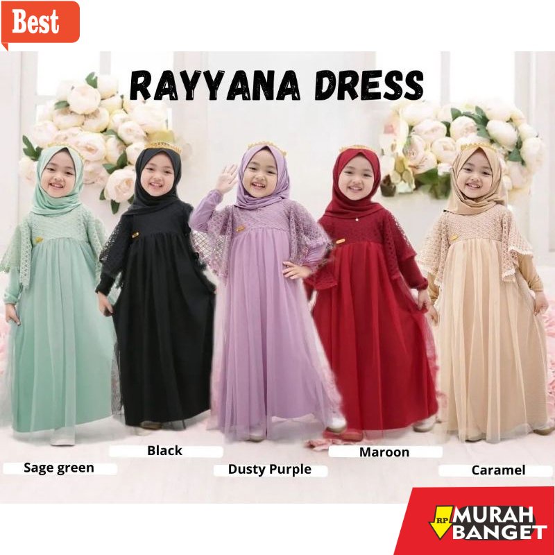 Tren baju lebaran wanita 2023- RAYYANA DRESS 2022 by rumah_ara gamis Rayyana by rumah ara