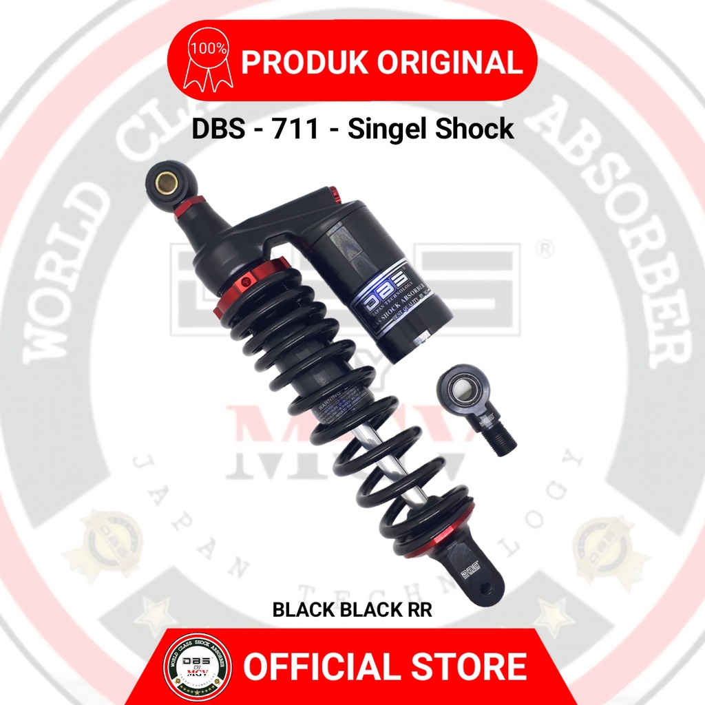 [ BISA COD ] Shock Tabung DBS 711 G SPORT YAMAHA LEXI FREEGO