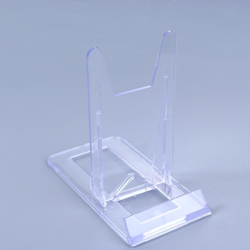 Stand Pajangan AUGUSTINA Stand Foto Serbaguna Tahan Lama Tempat Kartu Nama Holder Piring Plastik Dua Sekat