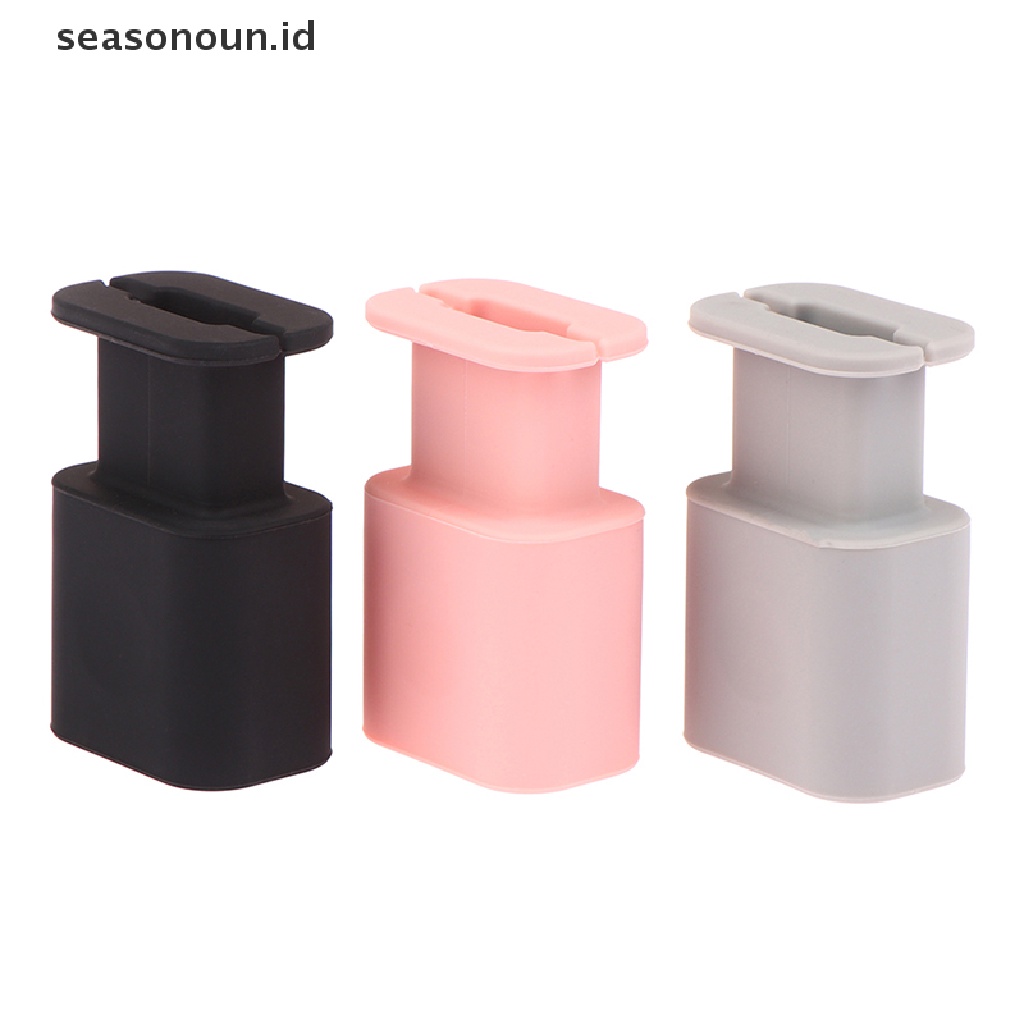 Seasonoun 2in1 Pelindung Charger Silikon Untuk Ponsel 18W/20W Charger New.