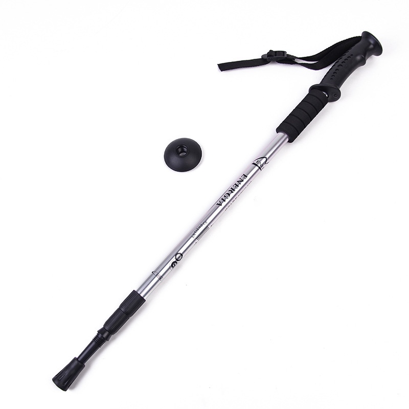 TRACKING TREKKING POLE TONGKAT GUNUNG OUTDOOR HIKING TRAVELING  IMPORT ANTI SHOCK PENDAKI OUTDOOR HIKING CAMPING LURUS BESI ALLOY KUAT RINGAN