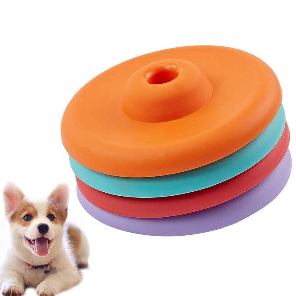 [Elegan] Pet Flying Disc PP Game Play Training Fetch Untuk Anjing Kecil Besar Interaktif Mengunyah Pelatihan Mainan Perlengkapan Hewan Peliharaan