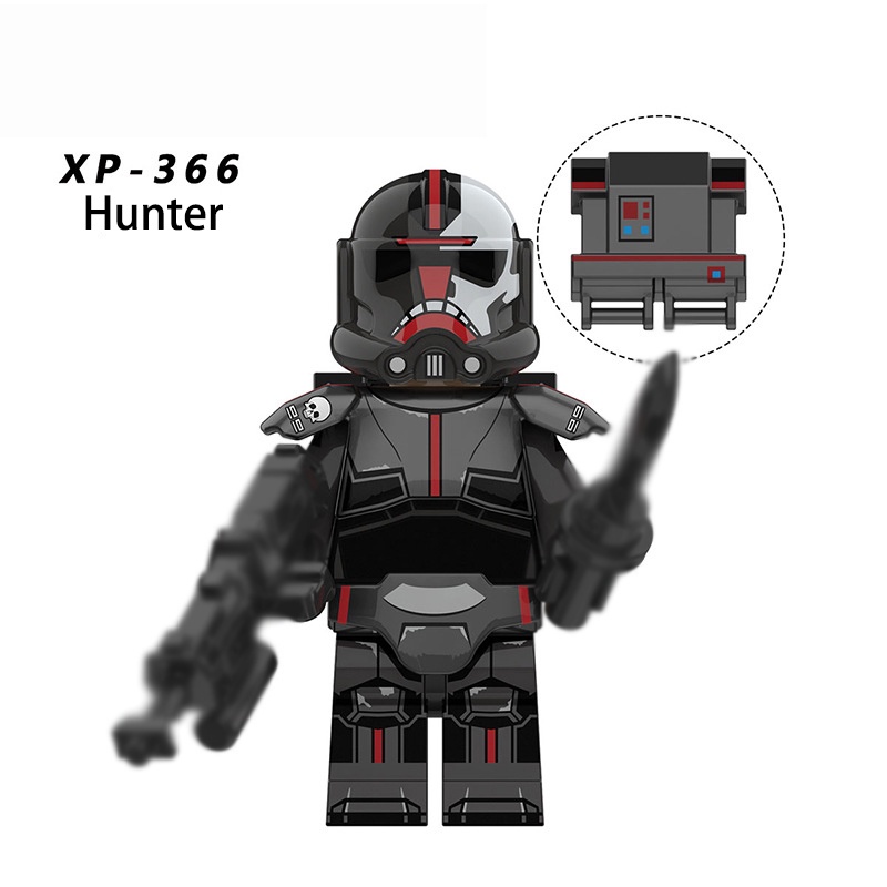 Star Wars Mini Figure Destroyer Front Sight Echo Hunter Teknisi Puzzle Rakitan Blok Bangunan Mainan