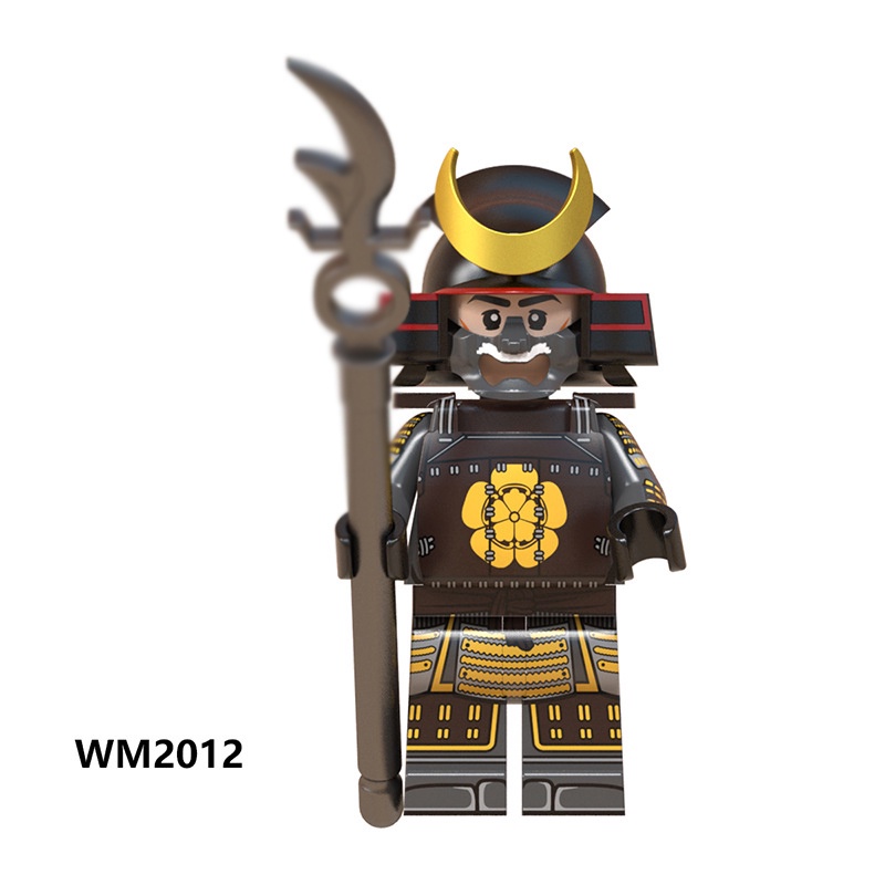 Ninja Mini Figure Tentara Medieval Samurai Jepang Samurai Oriental Mini Figure Puzzle Rakitan Blok Bangunan Mainan Hadiah Ulang Tahun