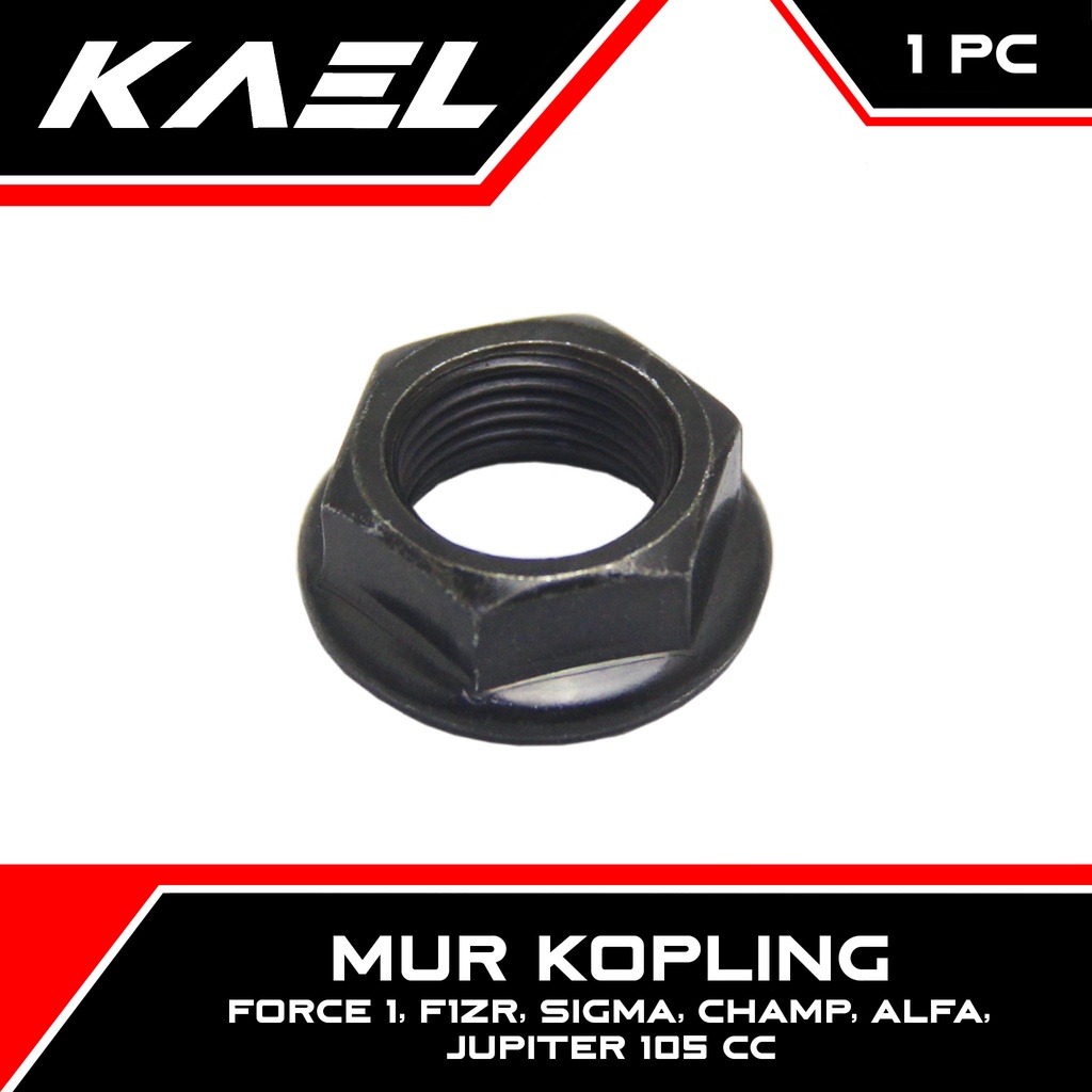Mur Kopling Yamaha Force 1 &amp; F1ZR &amp; Sigma &amp; Champ &amp; Alfa &amp; Jupiter 105 CC Nut As Kupling