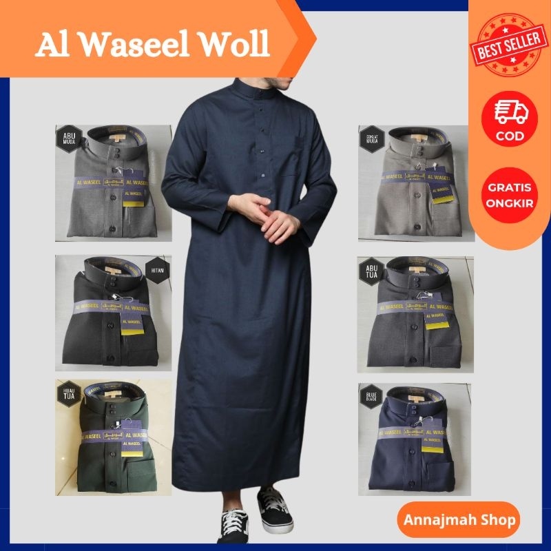 Jubah Al Waseel Woll Alwaseel Haramain