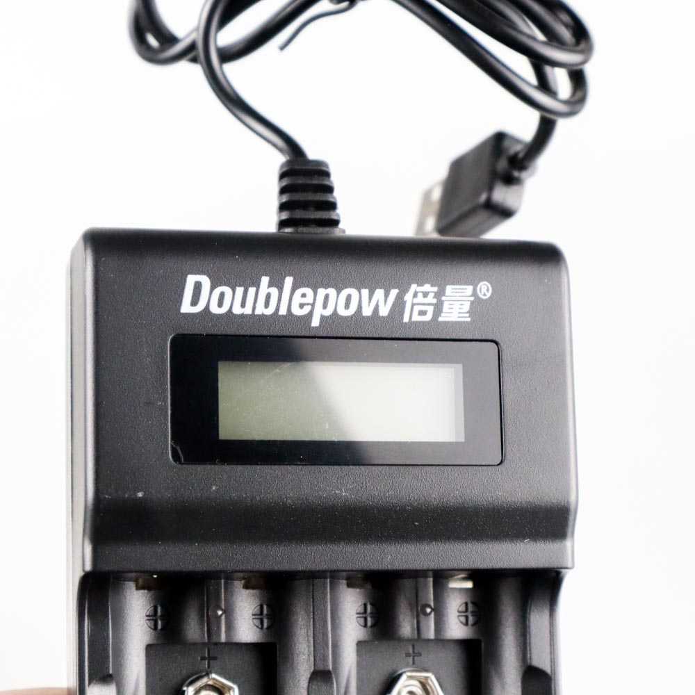 (BISA COD) FTIHSHP Doublepow Charger Baterai 1.2V &amp; 9V NI-MH NI-CD Lithium - DP-UK95