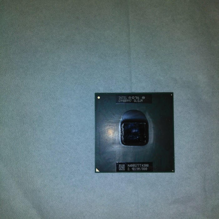 Processor Prosessor Intel Core 2 Duo T4300