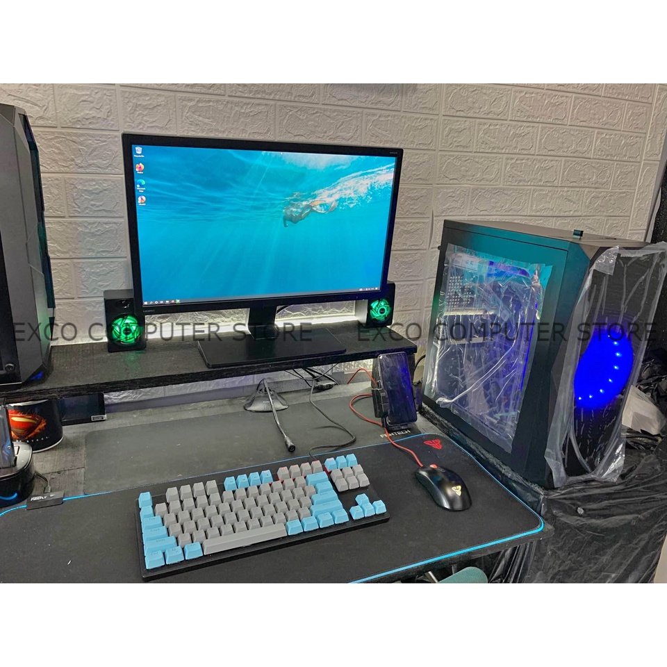 PC Rakitan Gaming Fullset Intel Core I7 Ram 16GB SSD 120GB HDD 500GB