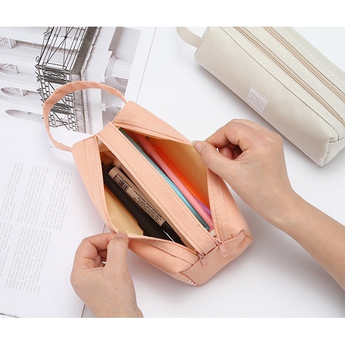 

Tempat Pensil Pen Cosmetics Sunshine Kosmetik Pouch Dompet Alat Tulis Desgrib Kekinian Berkualitas