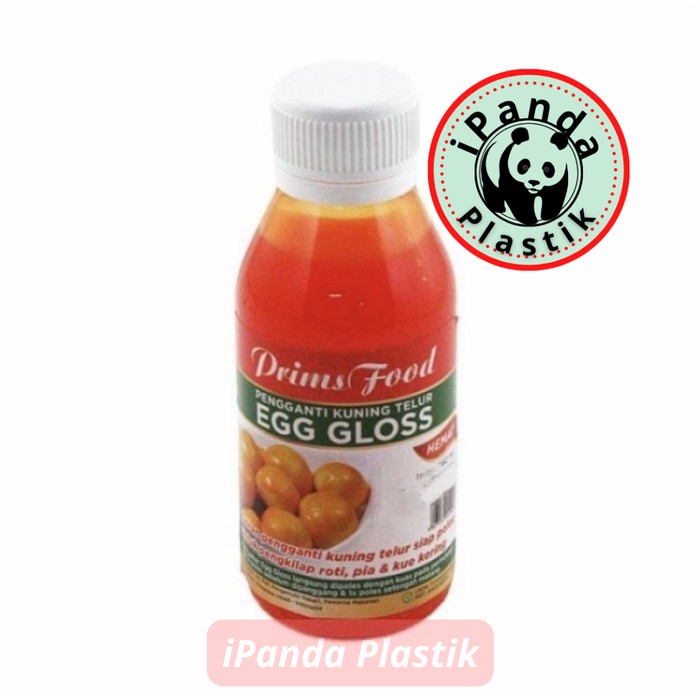 Primsfood EGG GLOSS 140ml / Pegganti kuning telur / Olesan Nastar