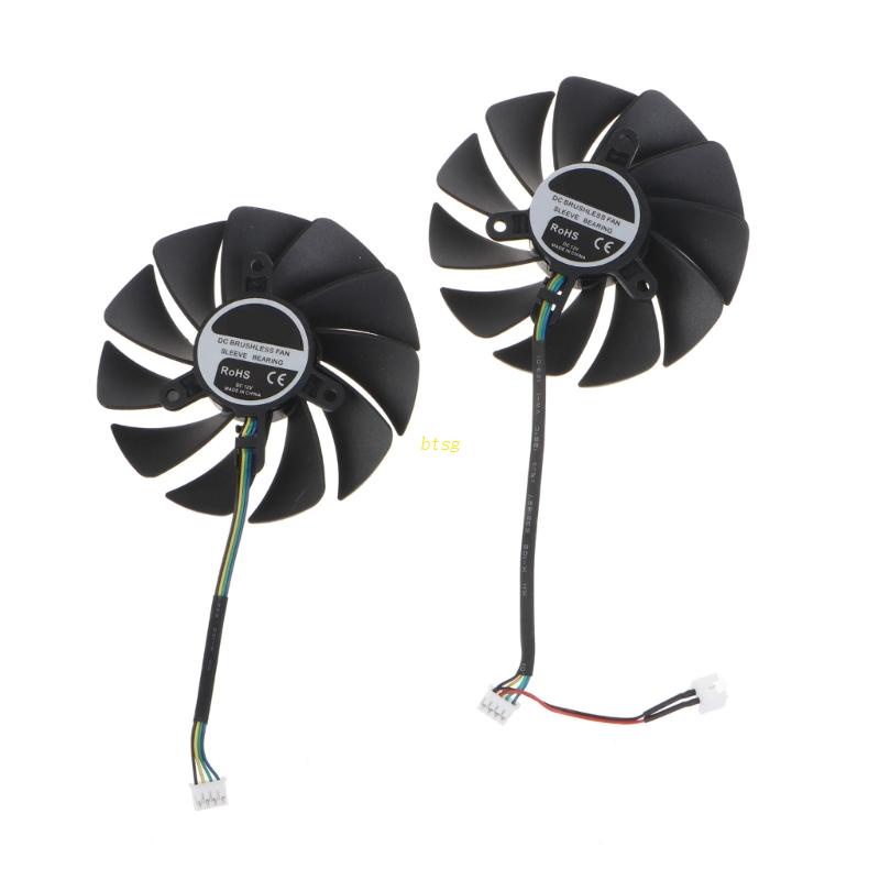 Bt 12V GPU Cooler Fan Pengganti RTX3060 RTX3070 RTX3080 RTX3090 Kartu Grafis