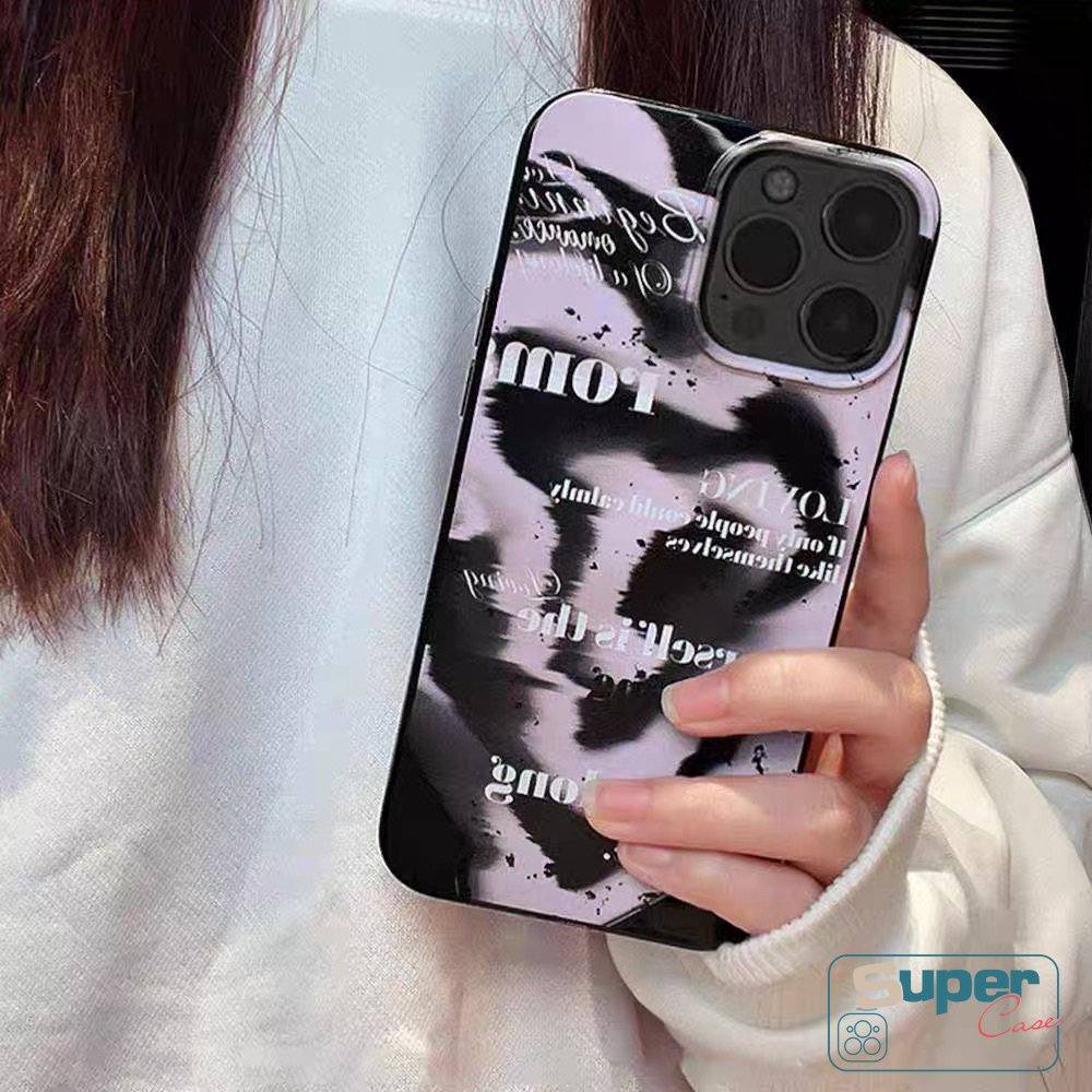 Casing Ponsel Kotak-Kotak Permen Berkilau Tahan Guncangan Kompatibel Untuk IPhone Xr7 8 Plus11 14 12 13 Pro Max X XS Max SE 2020 Kartun Fashion Art Gradasi Pola Warna-Warni Soft Cover