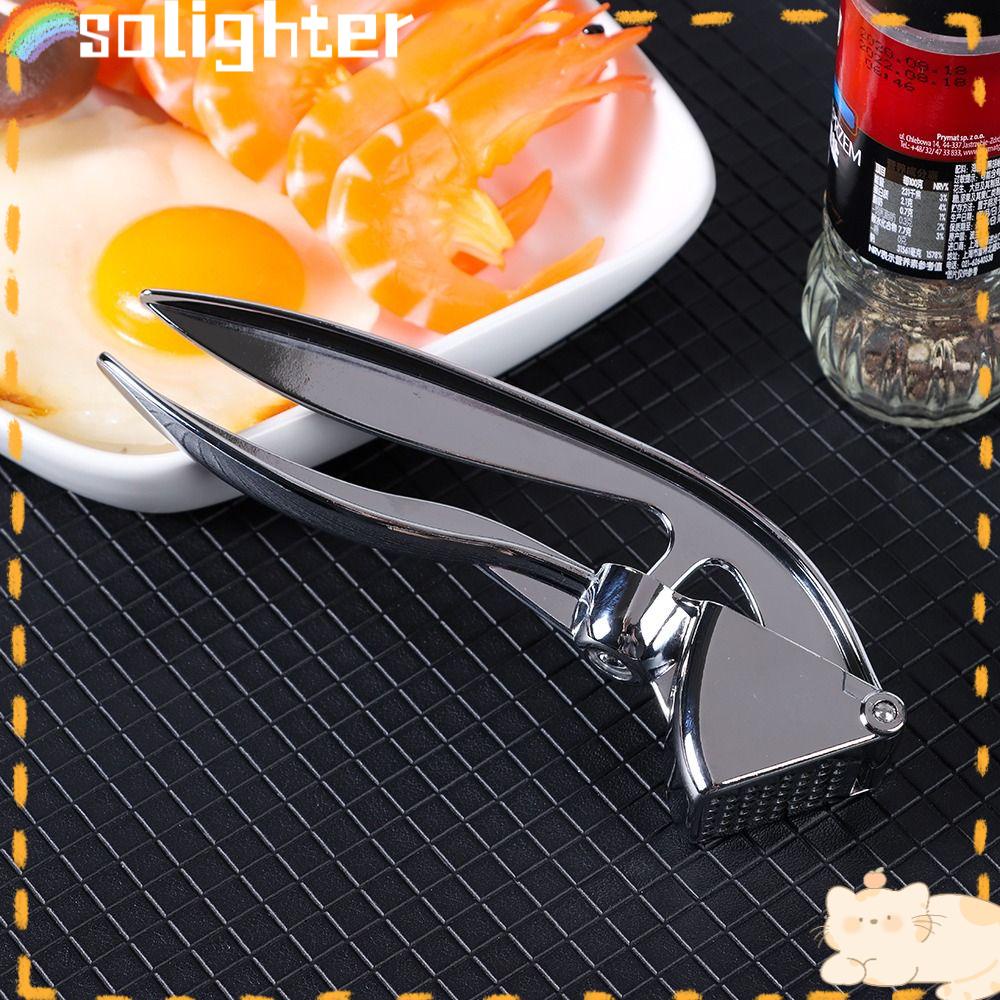 Solighter Garlic Press Alat Pencincang Bawang Putih Gadget Dapur Praktis