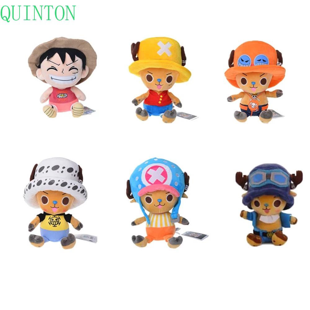 QUINTON Birthday Gift Chopper Plush Toys Cartoon Chopper Cosplay Luffy Plush Toys For Children Monkey D Luffy Tony Chopper Cute Toy Stuffed Toys Plush Doll Chopper Doll