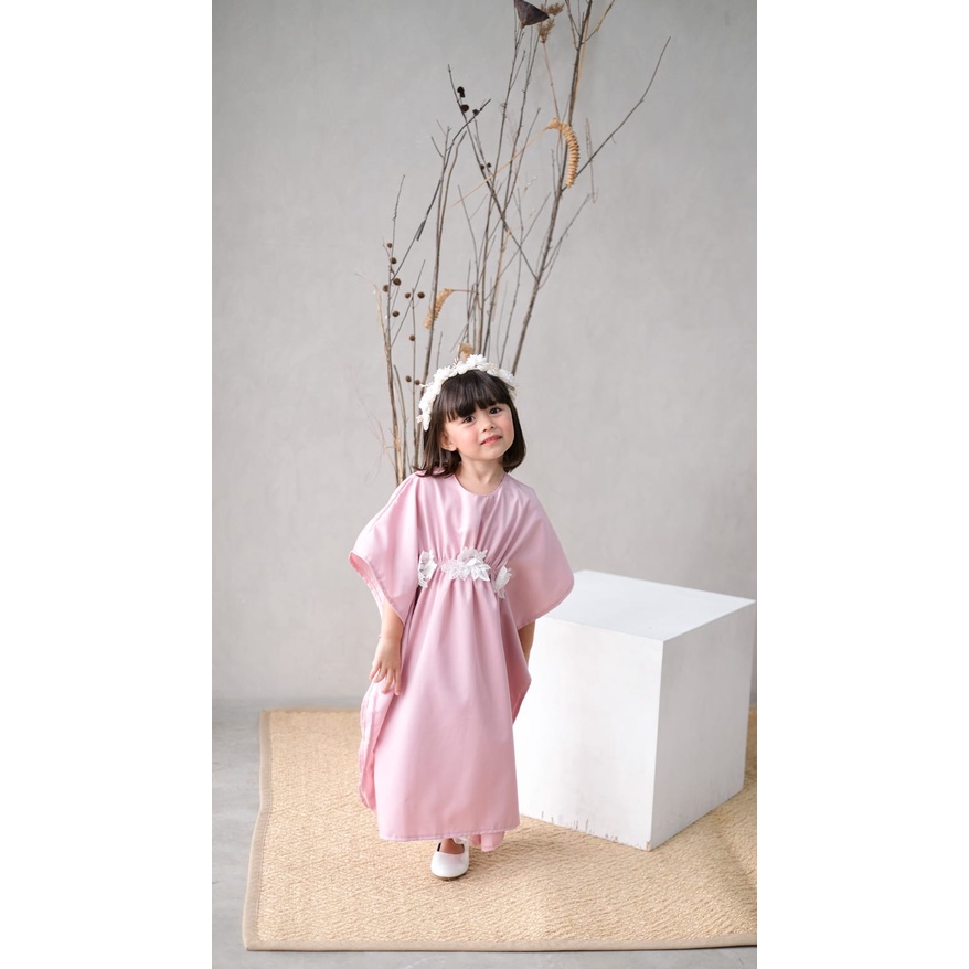 Baju Bayi Dress Kaftan Cantik Anak Perempuan Jasmin Kaftan 6 9 18 Bulan 1-4 Tahun