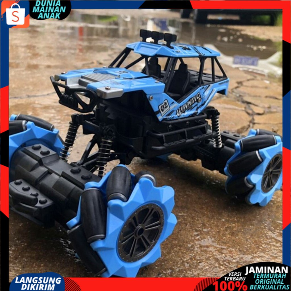 RC CAR 4WD ROCK CRAWLER Racing Mobil Remote Control 4 wd Dancing Car Terbaru Rock Crawler 1:16