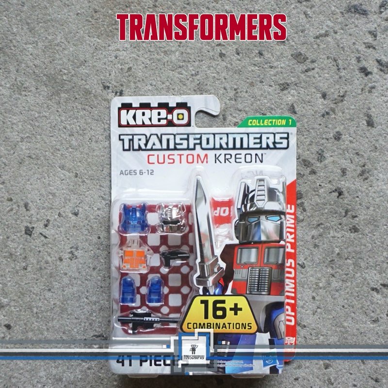 Transformers Custom Kreon OPTIMUS PRIME G1 Mini Figure Kreo 41pcs