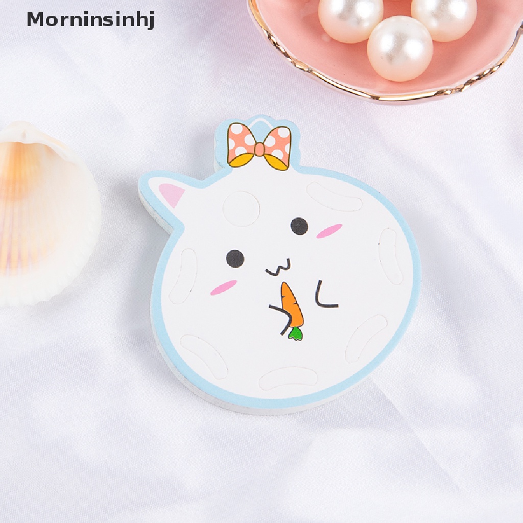 Mornin 50pcs Cute Rabbit Mini Shark Clip Paper Headband Rambut Band Display Kertas Kartu id