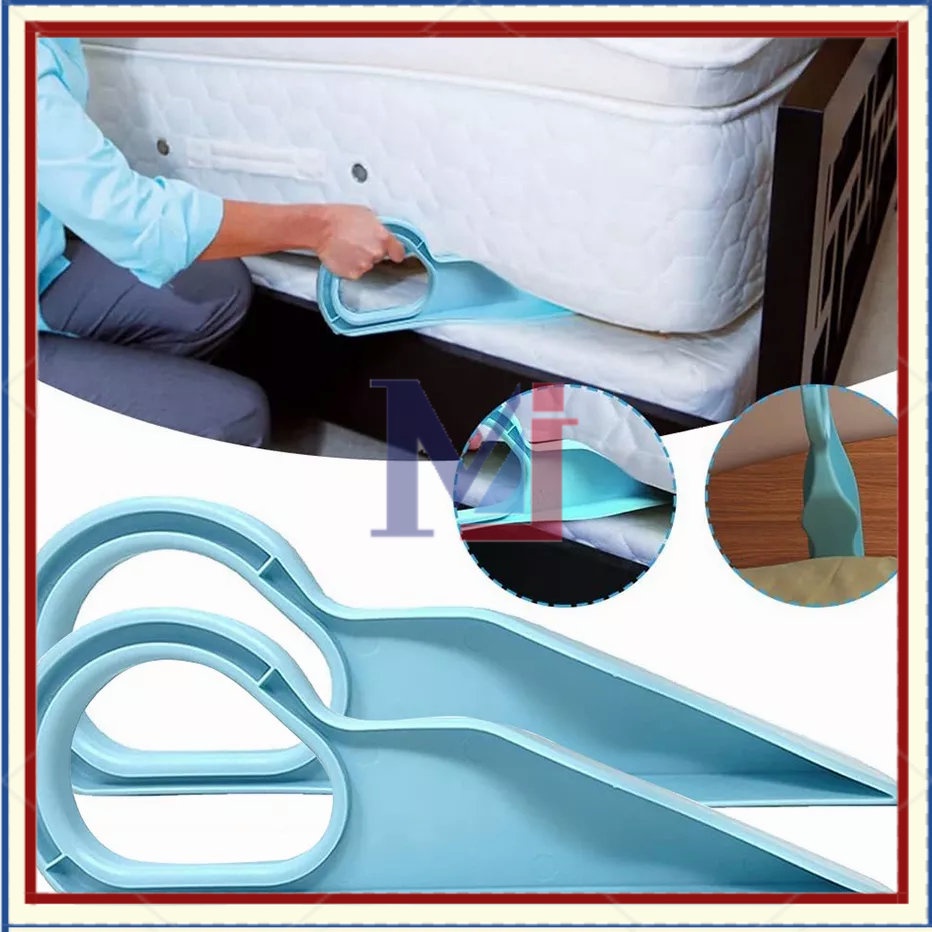 【COD】35cm Kasur Alat Pengangkat Matras Tempat Tidur Bahan Plastik Mattress Wedge Elevator Bed Making