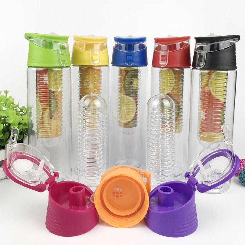 TOP Botol Air Minum Portable Anti Bocor Dengan Tutup Flip Aksesori Bersepeda Mug Minuman Perlengkapan Minum