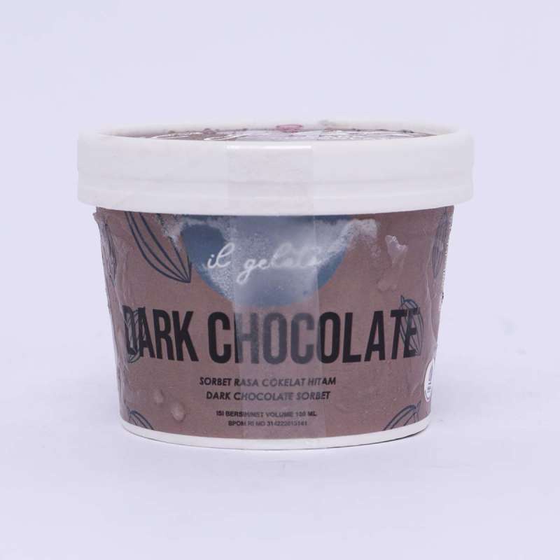 

IL GELATO SORBET RASA COKELAT HITAM 100M