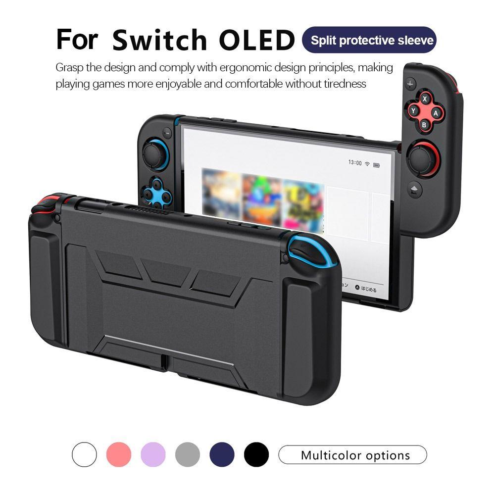 POPULAR Populer Konsol Game Cover Gamepad TPU Untuk Nintendo Switch OLED Casing Pelindung