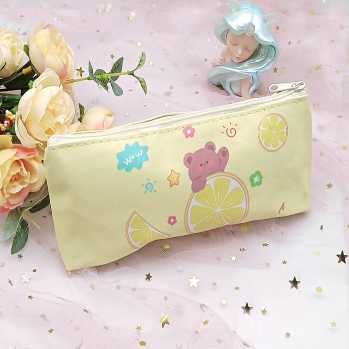 

COD KOTAK PENSIL MOTIF BEAR LUCU UNIK / TEMPAT PENSIL / KOTAK PULPEN - KUNING