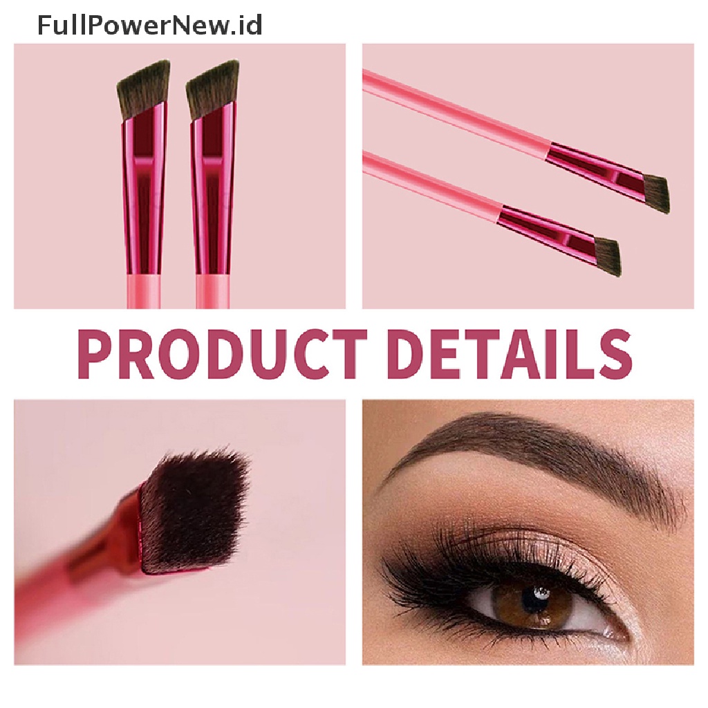 Power 2Pc Sikat Alis Simulasi Makeup Concealer Brush ID