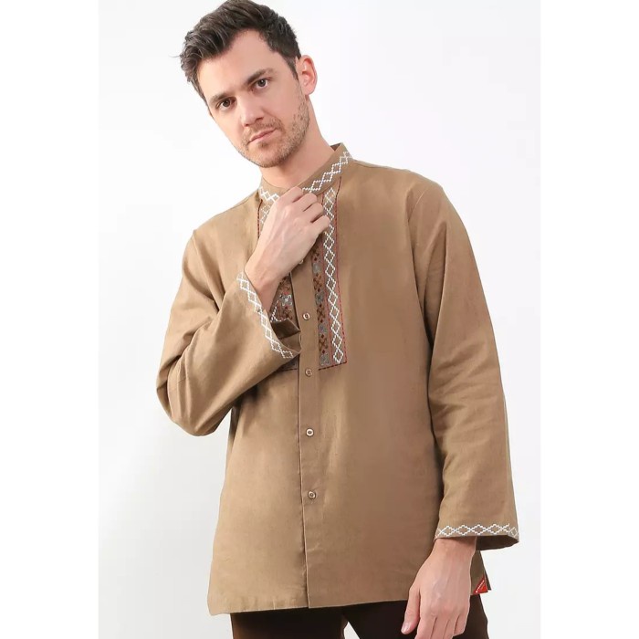 PREVIEW ITANG YUNASZ - BAJU KOKO PRIA ORIGINAL - 5736 Koko Premium