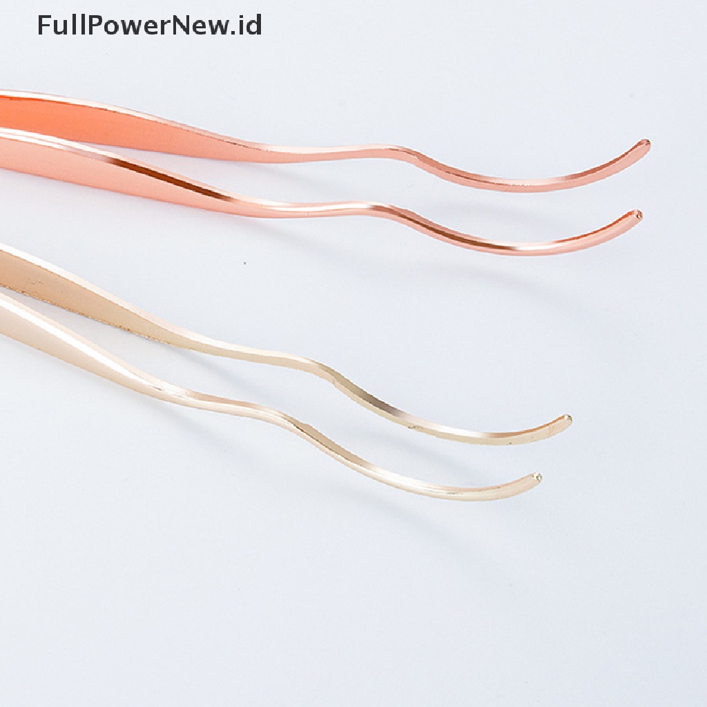 Power Klip Bulu Mata Palsu Pinset Bulu Mata Aplikator Alat Bantu Bulu Mata Forcep Tools ID