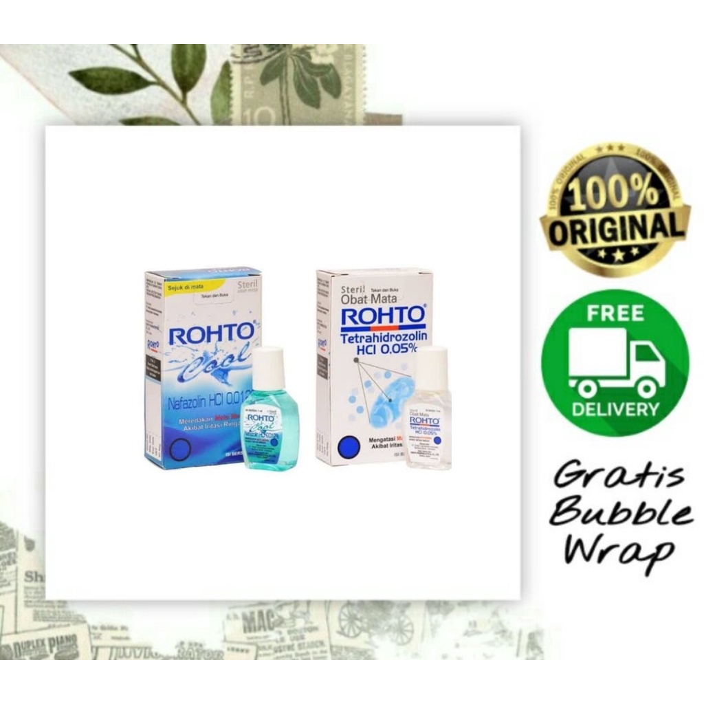 Rohto Steril Obat Mata / Rohto Cool / Obat Mata Iritasi