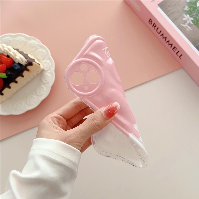 IPHONE Lukisan Kartun Motif Meteorite Untuk Mencegah Jatuh Casing Ponsel Iphone14 13 12 11 Pro Max X Xs Max7 8 Plus SE 2020 Case Cover