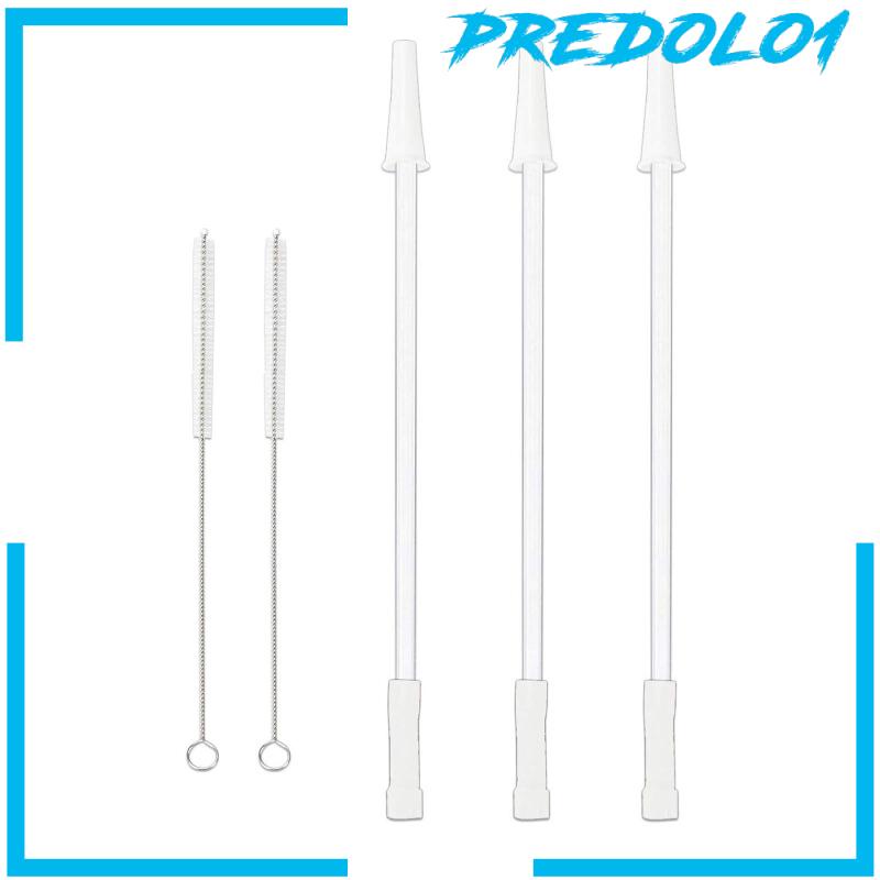 [Predolo1] Hard Straws 12inch Universal for 1000ml/2000ml/ Tumblers Cups Drinks