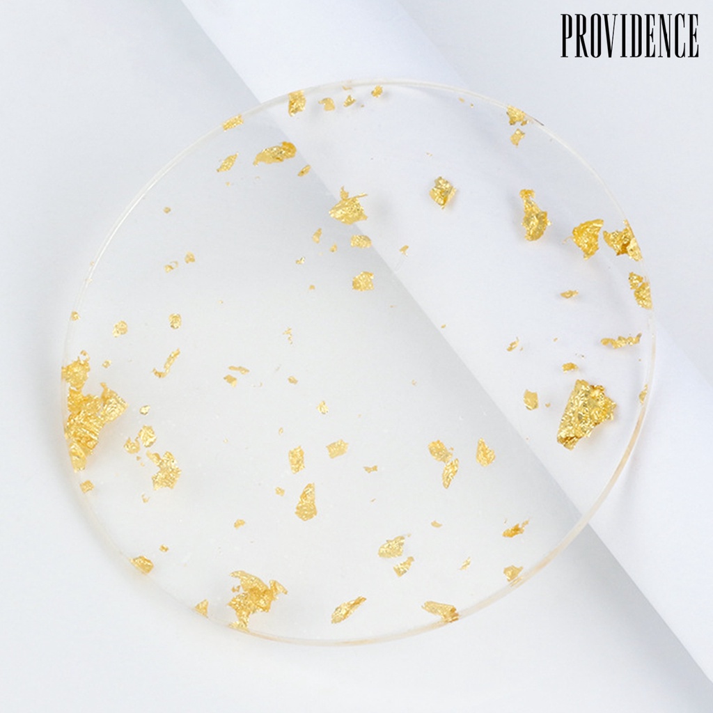 Providence Nail Art Palet DIY Permukaan Halus Firmness Bagus Mixing Color Transparan Foil Emas Properti Foto Kuku Nail Art Pajangan Piring Pasokan Wanita