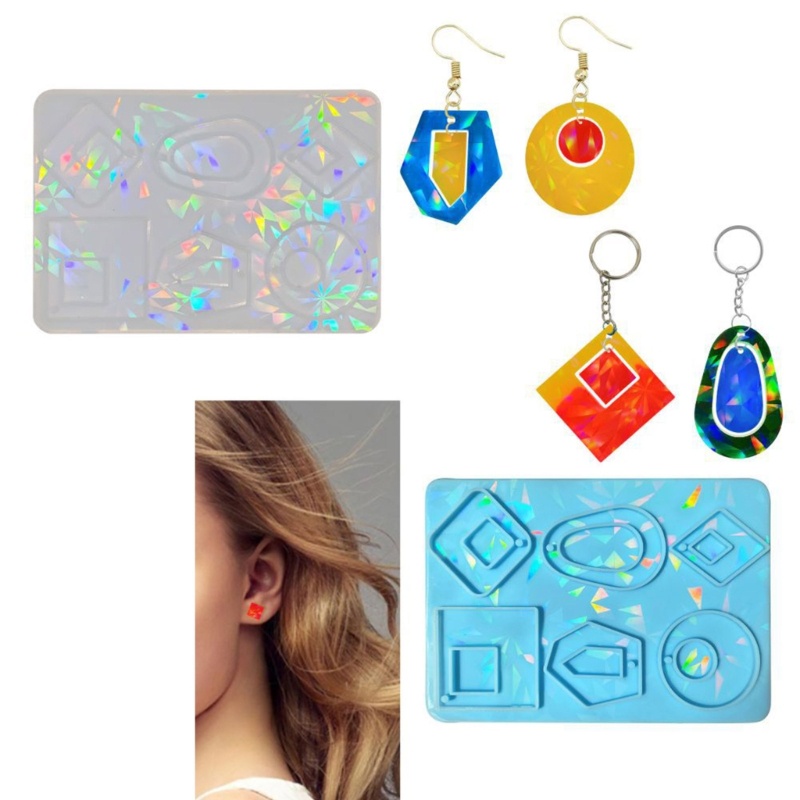 Siy Jewelry Casting Mold, Cetakan Resin Liontin Silikon Gantungan Kunci Resin Mold