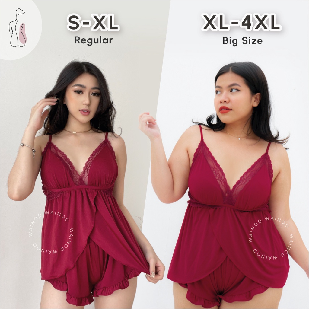 Lingerie Mini Set Flower Modern Keren Jumbo X1W8 Ketat Terbaru Outer Jaring Terlaris Kostum Baju Tid