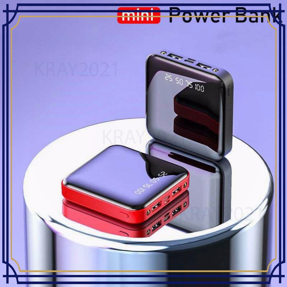 Mini Power Bank 2 Port USB 1A 12000mAh -SP761