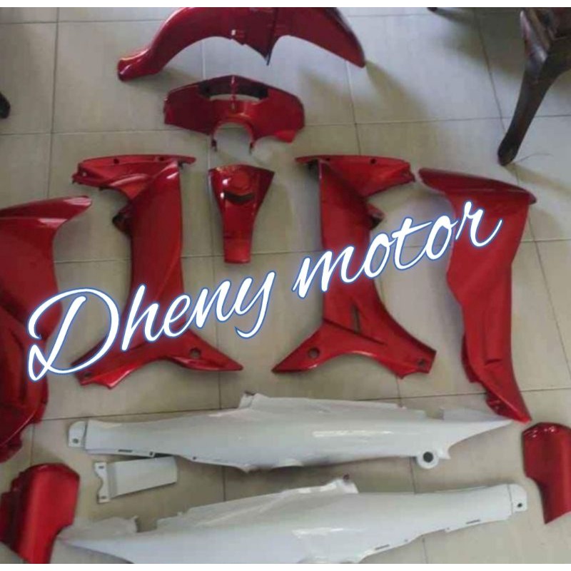 Cover Body Alus Body Halus Jupiter Z Lama Old Warna Merah Putih